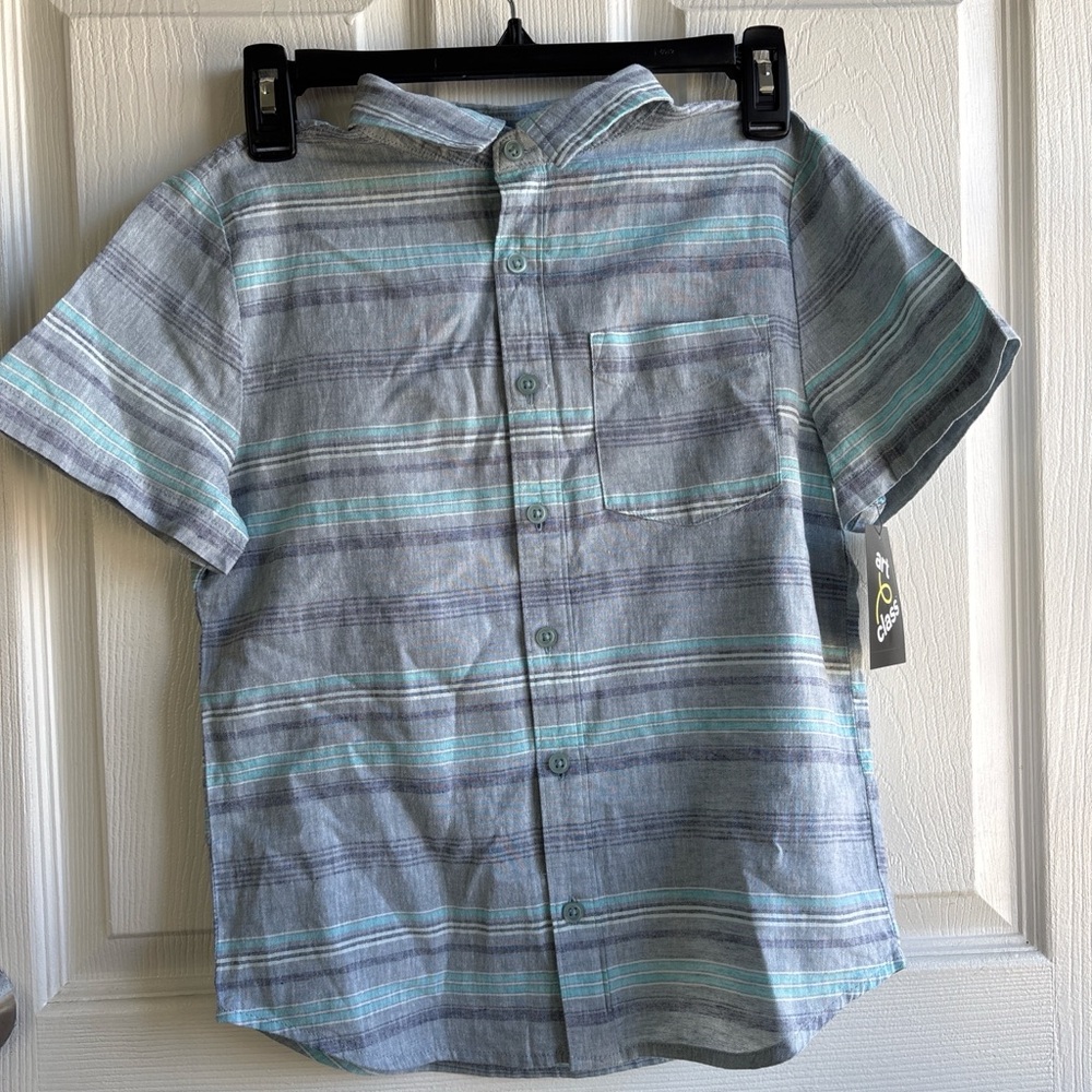 NWT-ART CLASS/TARGET | Kid’s Striped Polo Shirt - Size 8